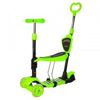 Самокат 5в1 iTrike Maxi JR 3-026-G (green)